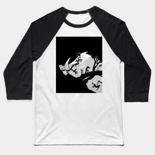 The Singing Bone (Textless v1) Baseball T-Shirt